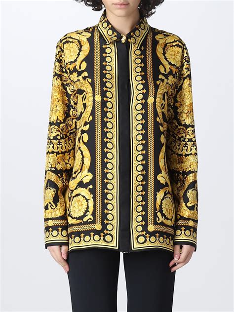 camicia versace donna replica